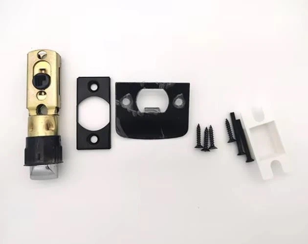 Black Square Door Handles With Lock